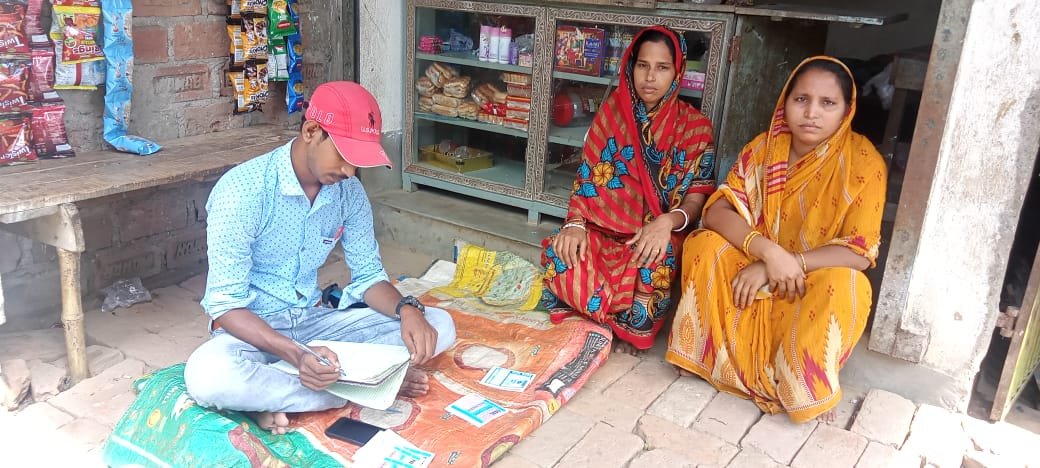 Women's self-help group meeting