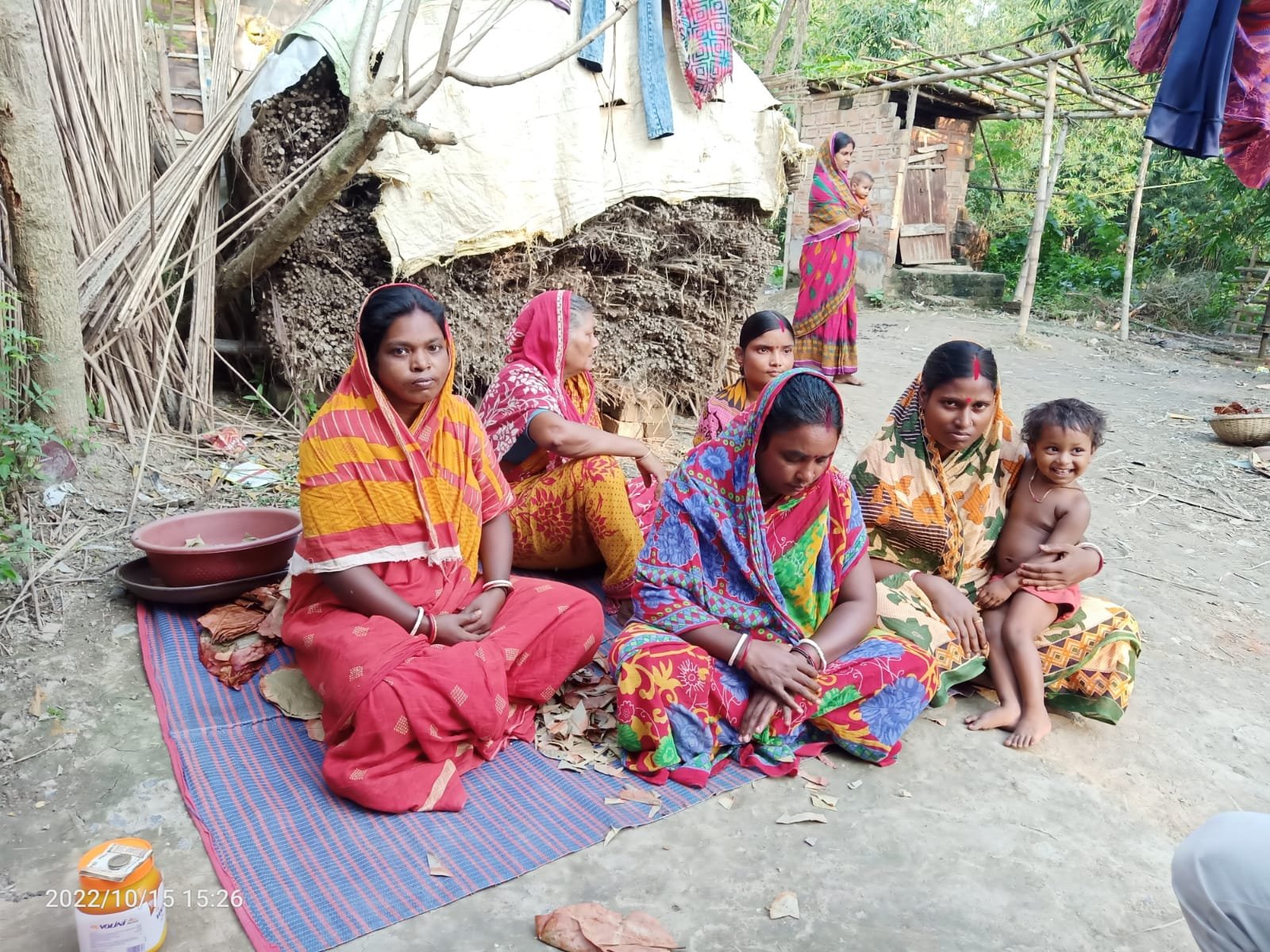 Women's self-help group meeting